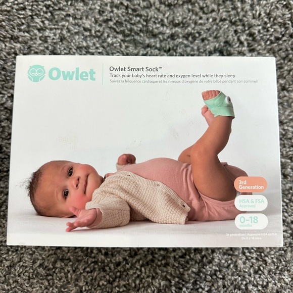 Owlet smart sock 3 - Picture 1 of 3